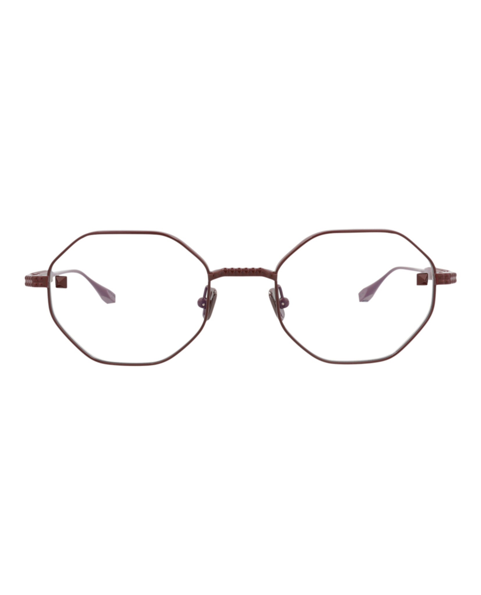 Valentino Womens Round/Oval Bordeaux Bordeaux Transparent Fashion Designer Eyewear