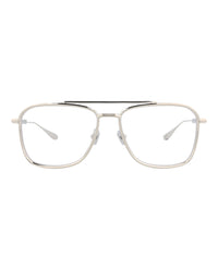 Valentino Unisex Aviator Silver-Silver-Transparent Fashion Designer Eyewear