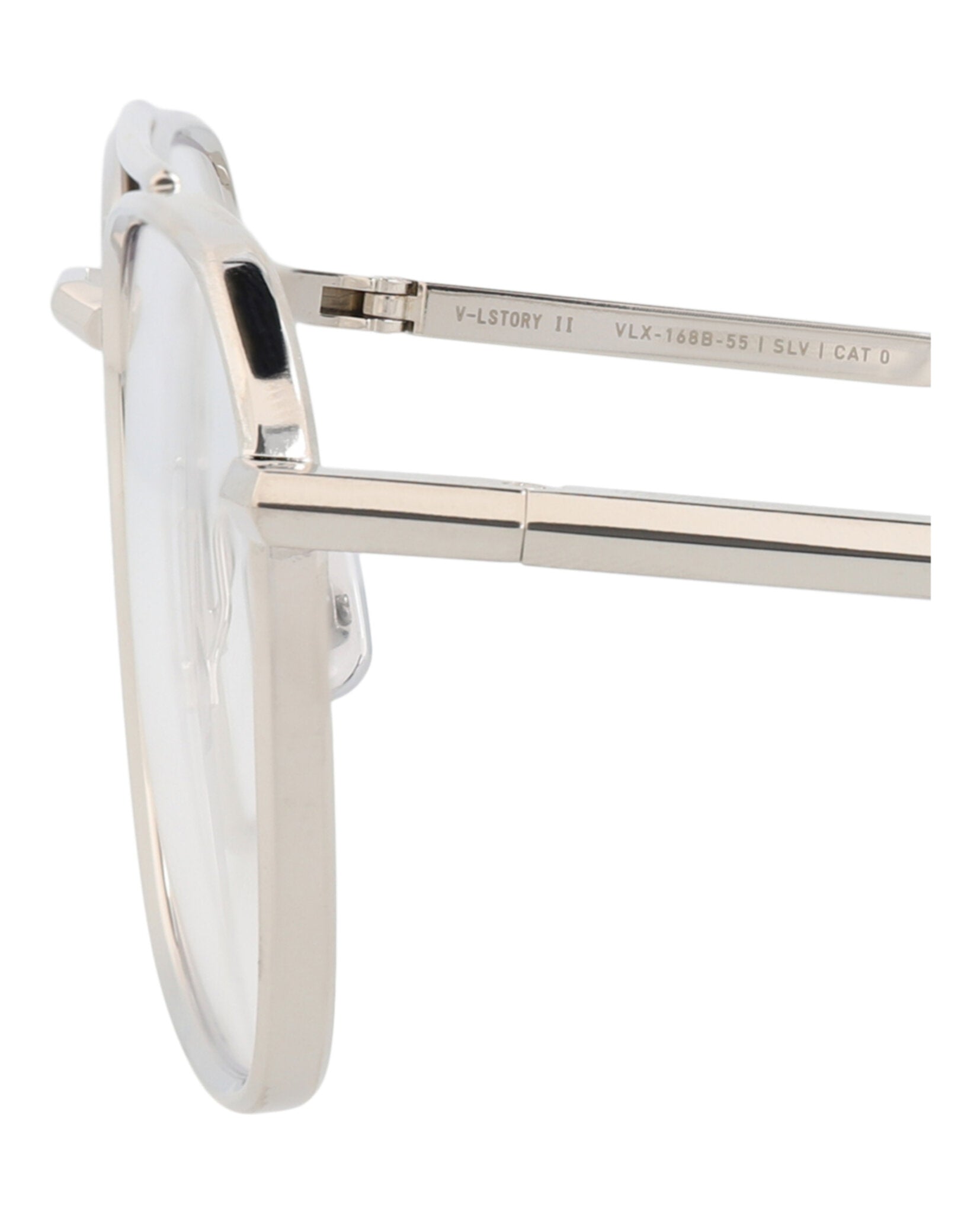 Valentino Unisex Aviator Silver-Silver-Transparent Fashion Designer Eyewear