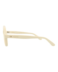 Valentino Unisex Round/Oval Ivory Ivory Transparent Fashion Designer Eyewear