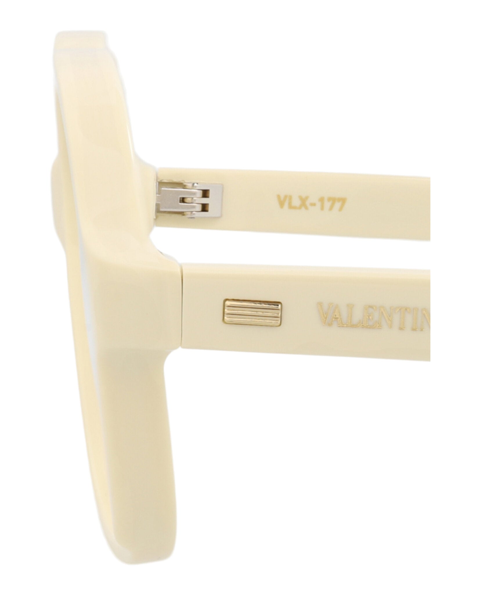 Valentino Unisex Round/Oval Ivory Ivory Transparent Fashion Designer Eyewear