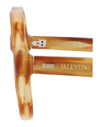 Valentino Unisex Round/Oval Havana Havana Transparent Fashion Designer Eyewear