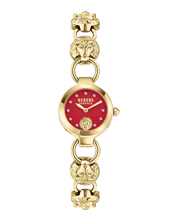 Versus Versace Womens Broadwood Petite Gold 26mm Bracelet Fashion Watch