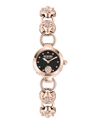 Versus Versace Womens Rose Gold 26mm Bracelet Fashion Watch