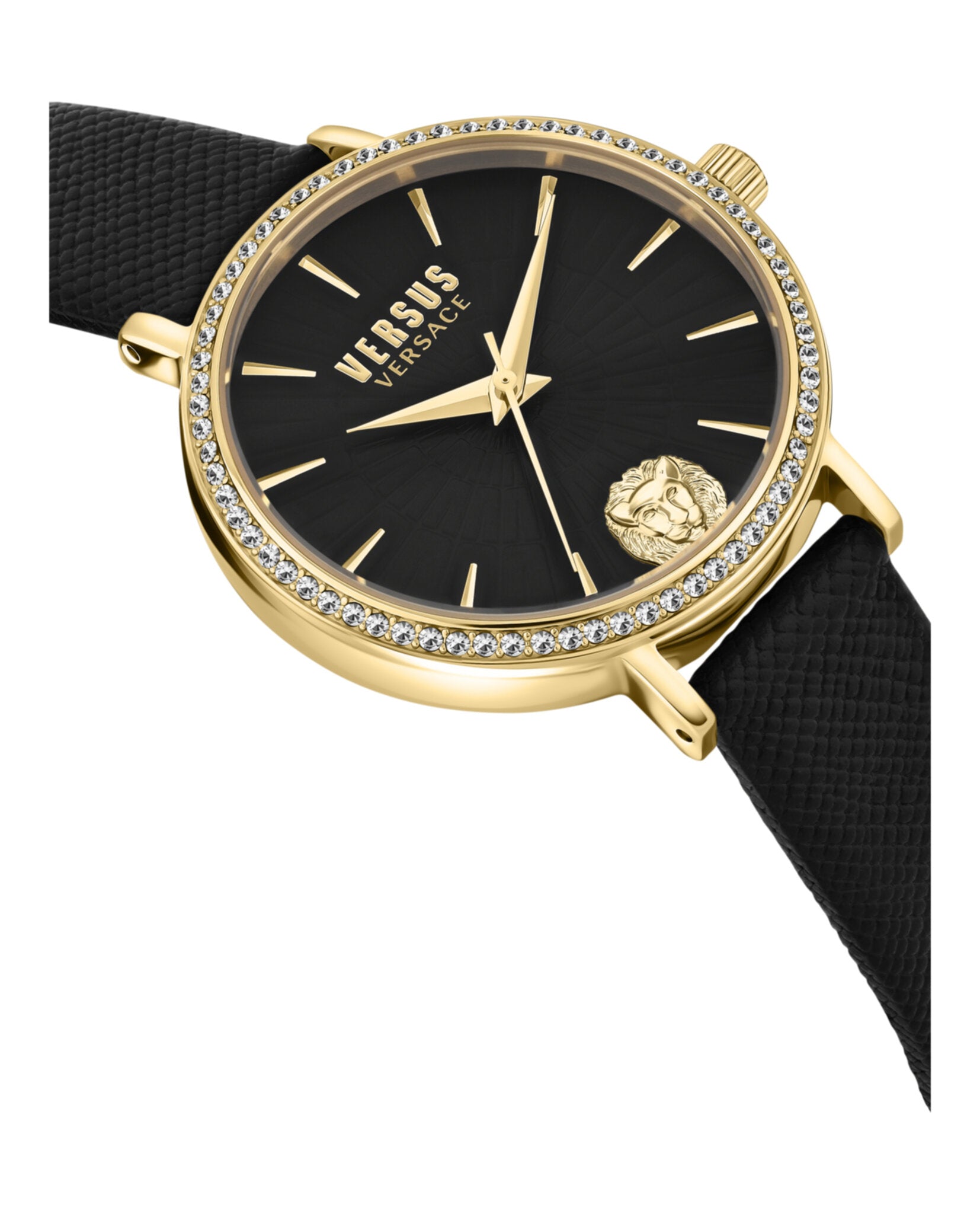 Versus Versace Womens Gold 34mm Bracelet Fashion Watch