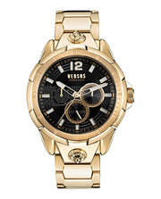 Versus Versace Mens  Gold 44mm Bracelet Fashion Watch