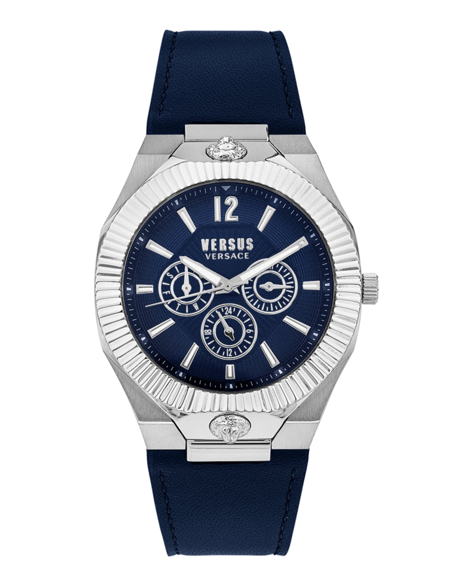 Versus Versace Mens Stainless Steel 42mm Strap Fashion Watch