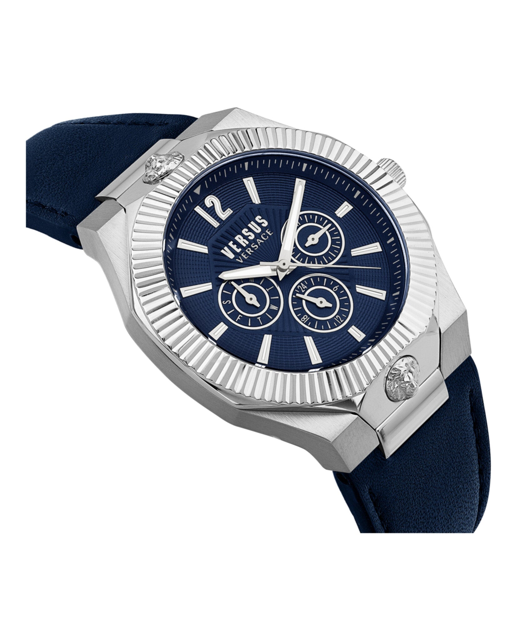 Versus Versace Mens Stainless Steel 42mm Strap Fashion Watch