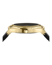 Versus Versace Mens Echo Park Multifunction Gold 42mm Strap Fashion Watch