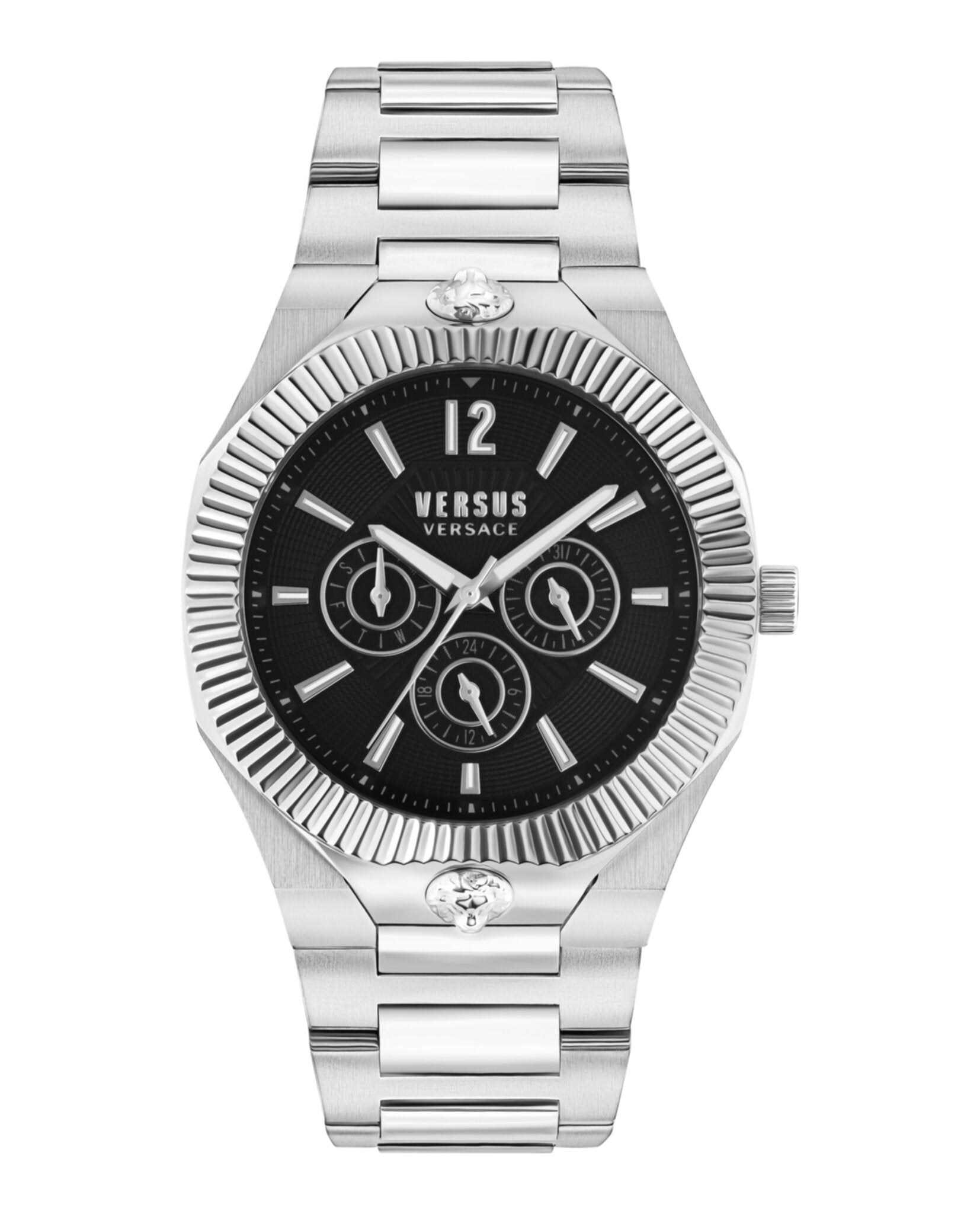 Versus Versace Mens Stainless Steel 42mm Bracelet Fashion Watch