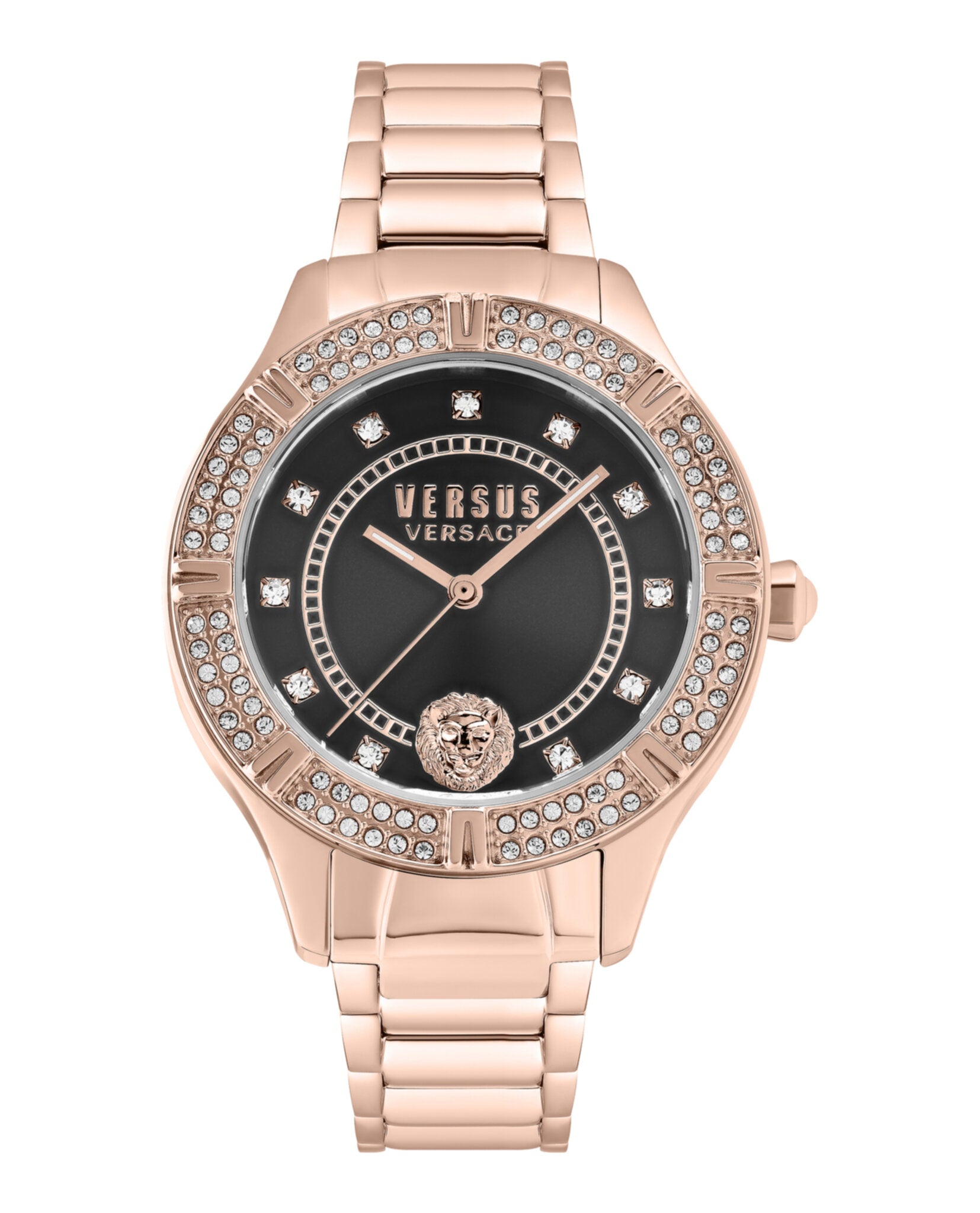 Versus Versace Versus Versace Womens  Rose Gold 36mm Bracelet Fashion Watch
