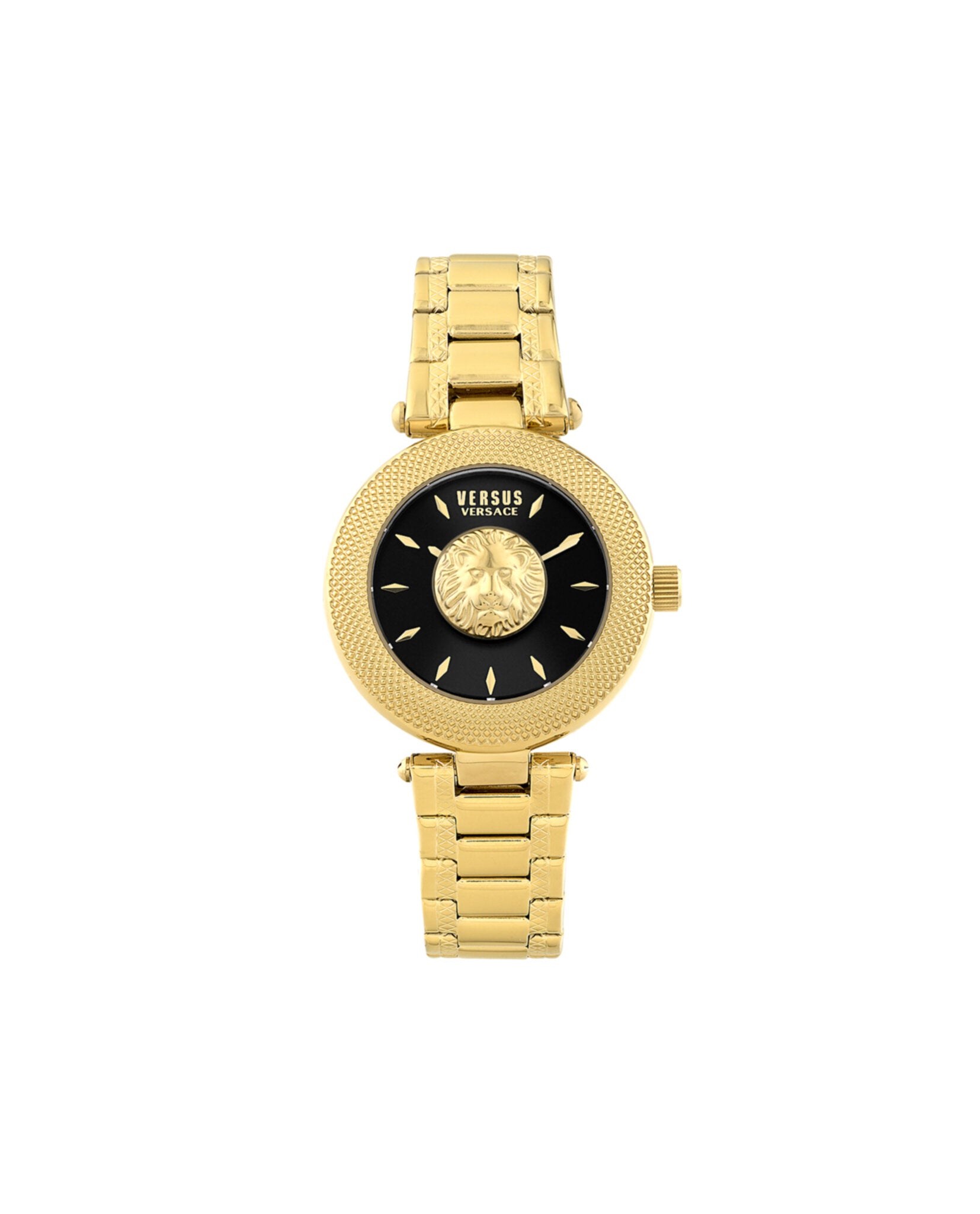 Versus Versace Womens Gold 36mm Bracelet Fashion Watch
