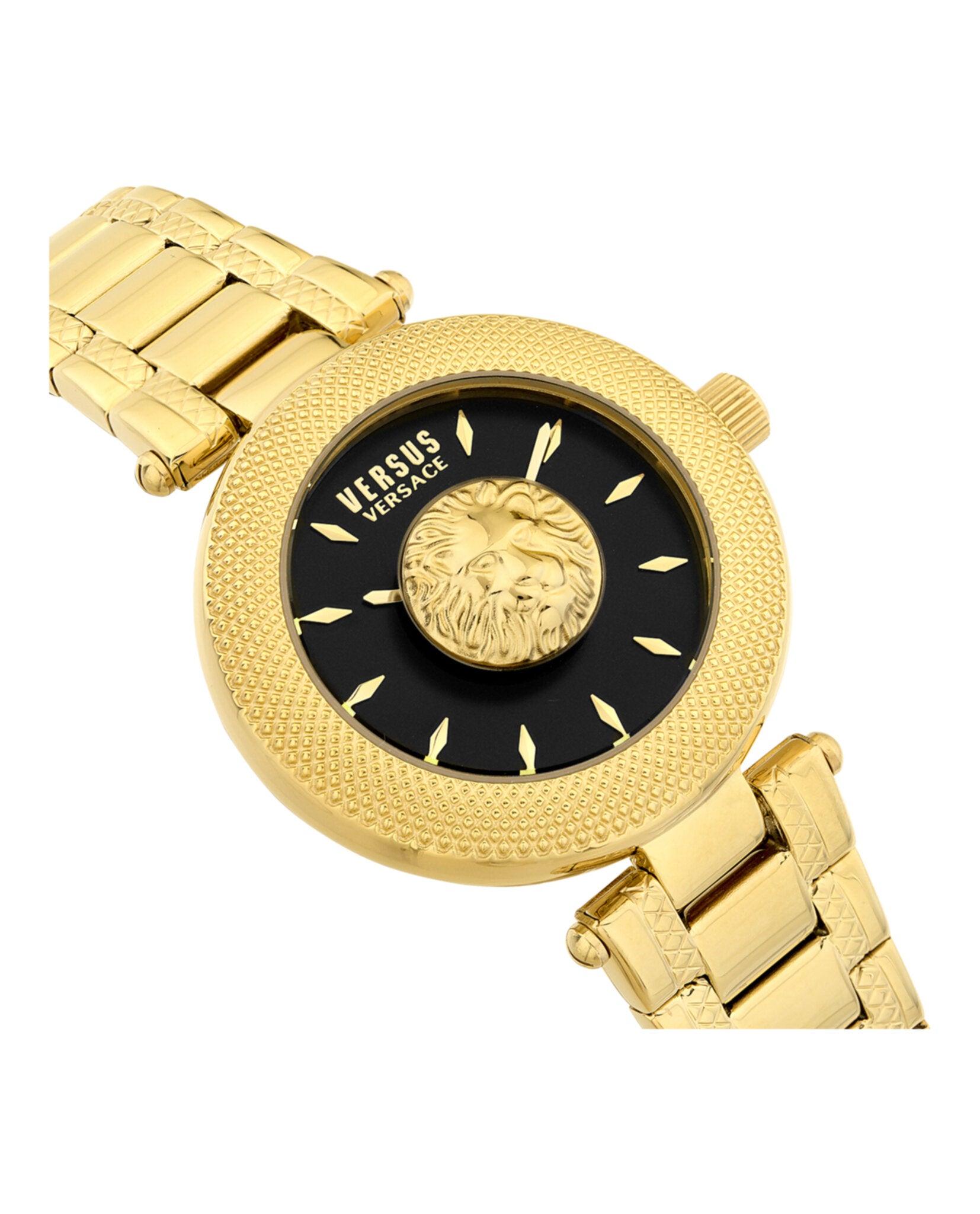 Versus Versace Womens Gold 36mm Bracelet Fashion Watch
