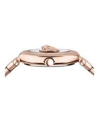 Versus Versace Versus Versace Womens  Rose Gold 36mm Bracelet Fashion Watch