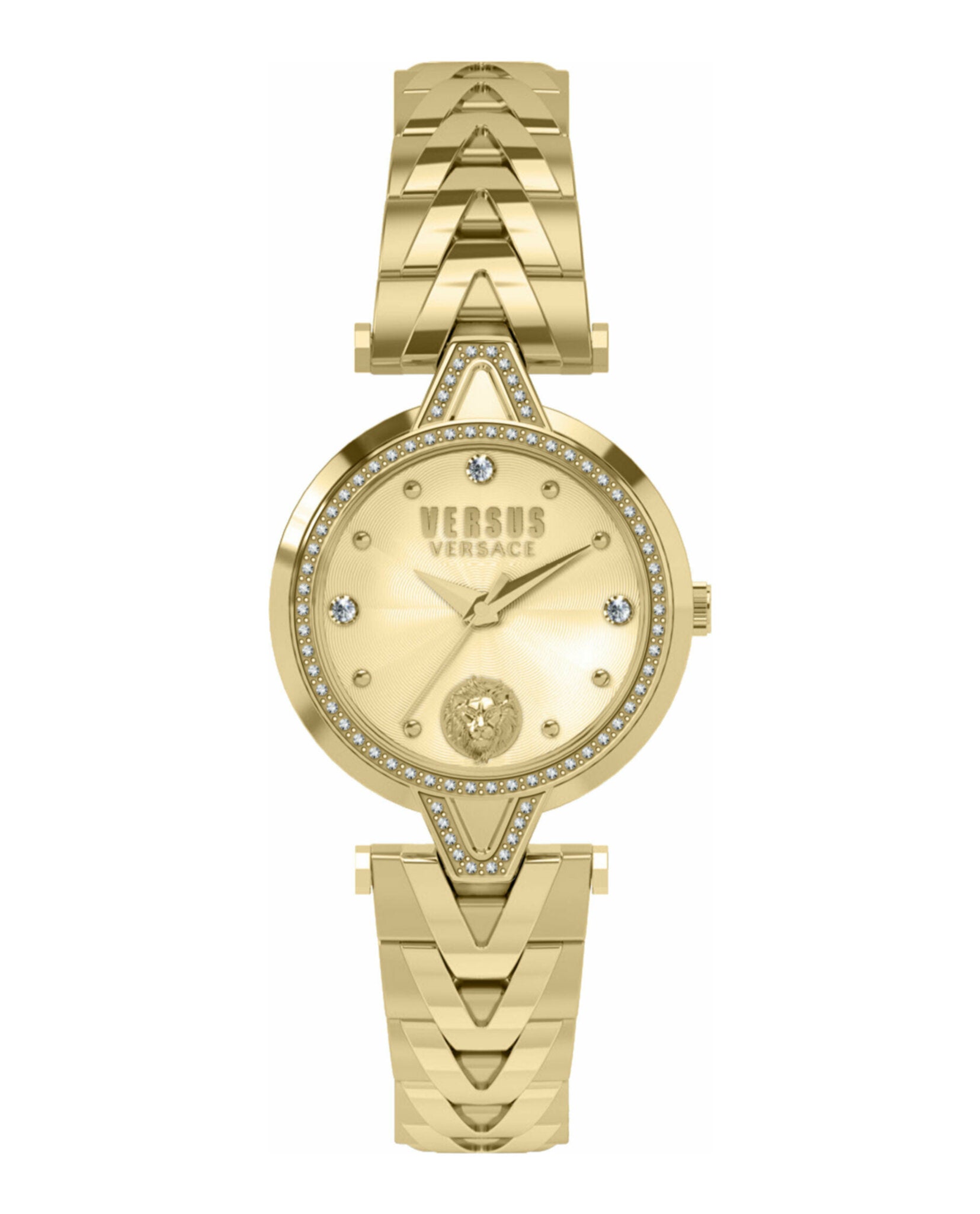 Versus Versace Versus Versace Womens  Gold 34mm Bracelet Fashion Watch
