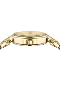 Versus Versace Versus Versace Womens  Gold 34mm Bracelet Fashion Watch