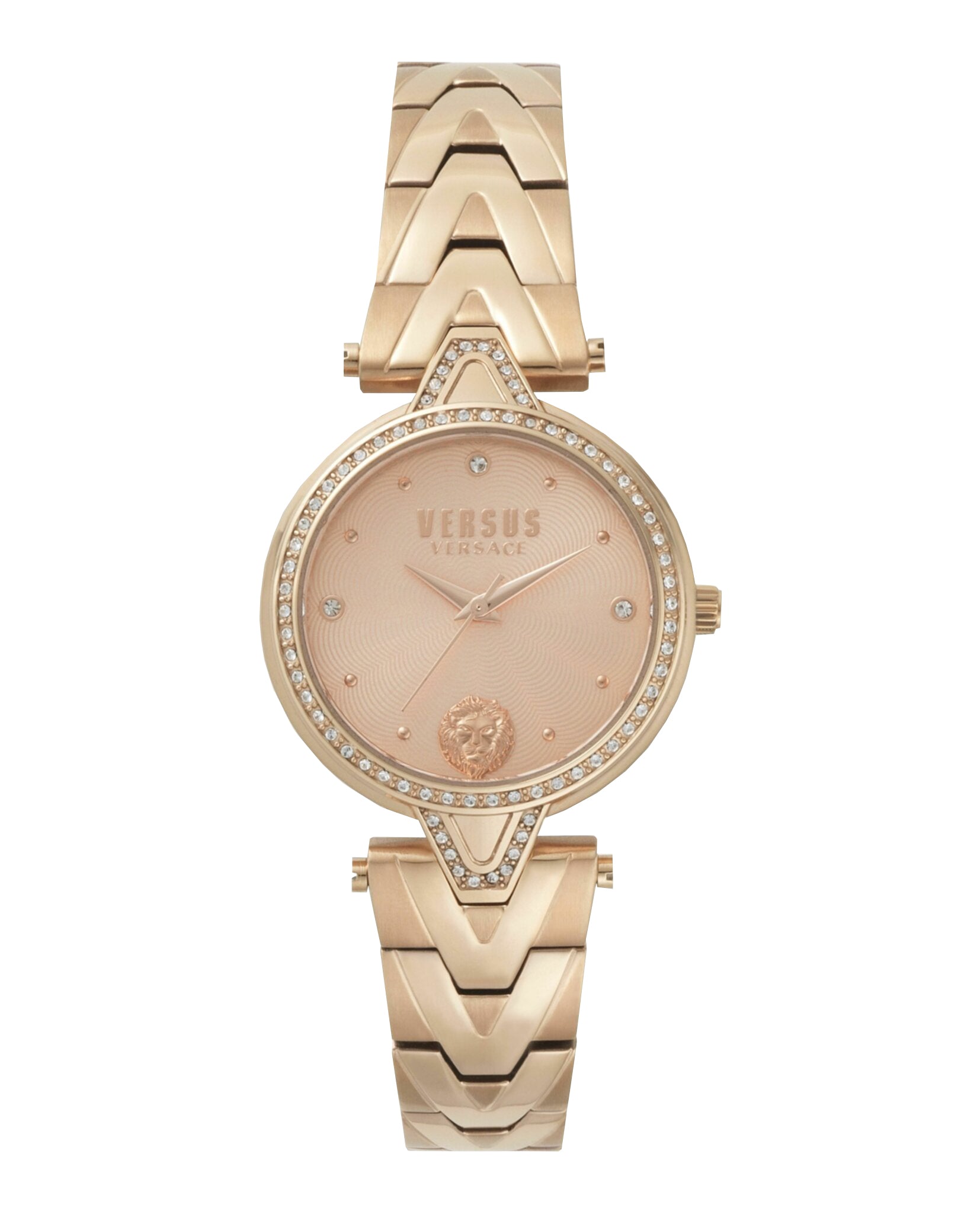 Versus Versace Versus Versace Womens  Rose Gold 34mm Bracelet Fashion Watch