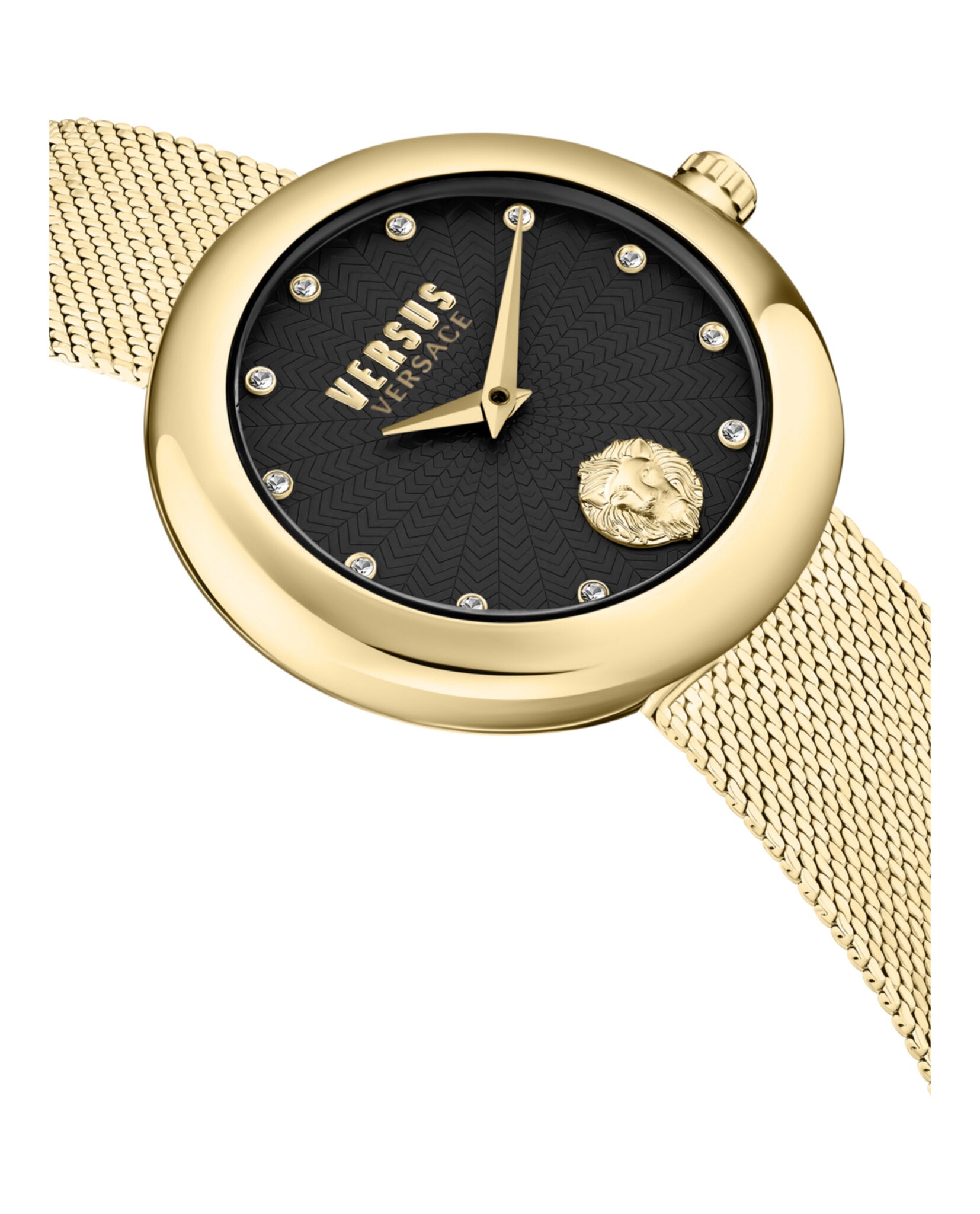 Versus Versace Womens Lea Crystal 35mm Bracelet Fashion Watch