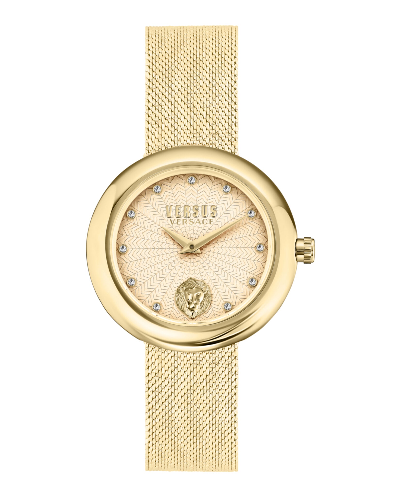 Versus Versace Womens Lea Gold 35mm Bracelet Fashion Watch