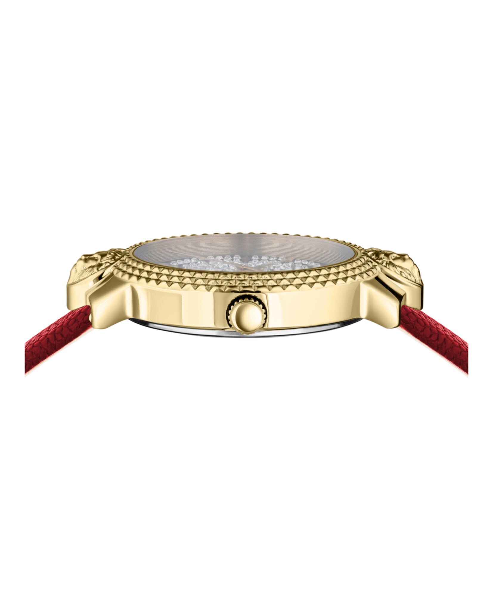Versus Versace Womens Mouffetard Crystal Dial 38mm Bracelet Fashion Watch
