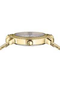 Versus Versace Womens Mouffetard Crystal Dial 38mm Bracelet Fashion Watch