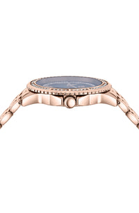 Versus Versace Womens Rose Gold 38mm Bracelet Fashion Watch