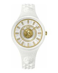 Versus Versace Womens Fire Island 39mm Strap Fashion Watch White
