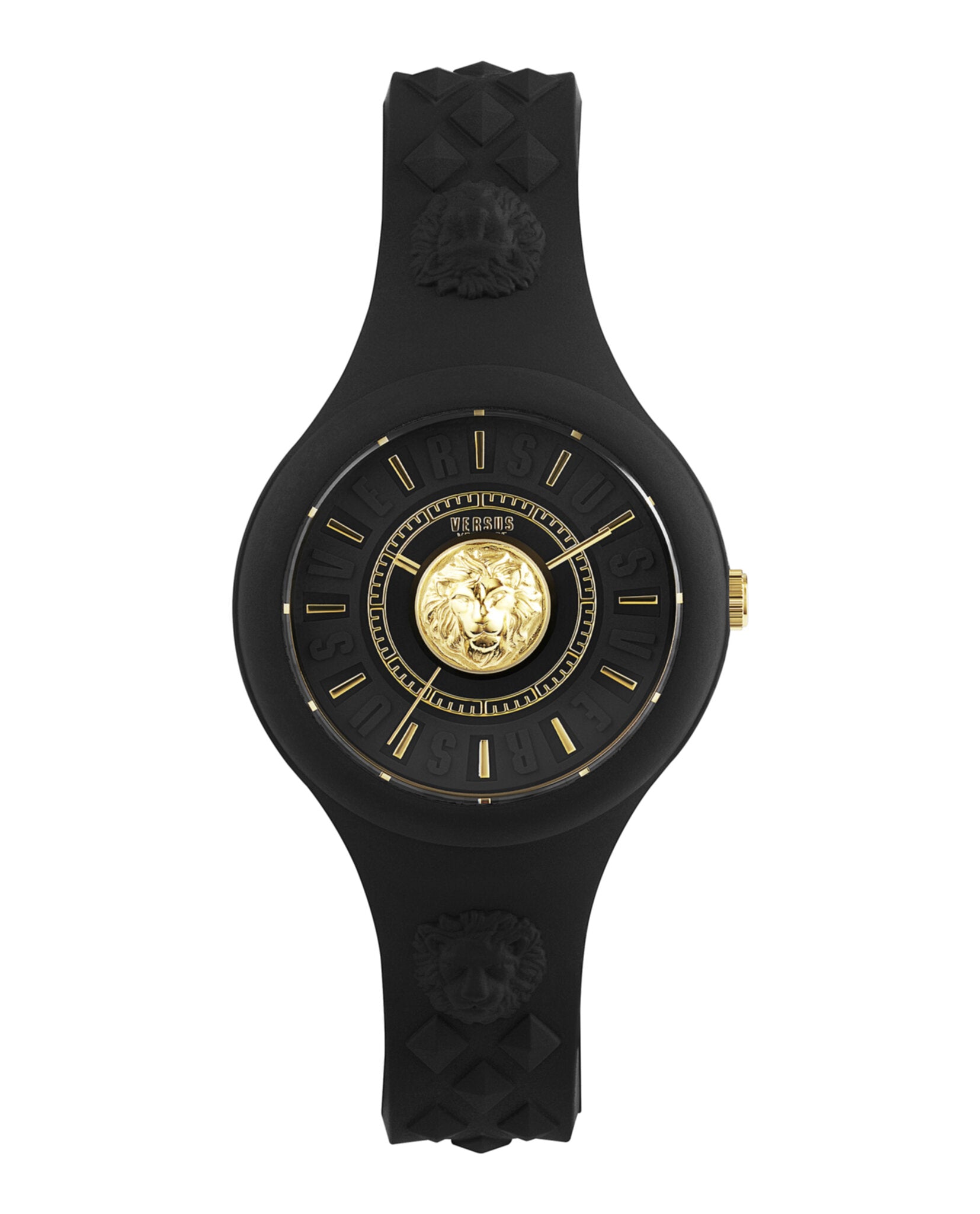 Versus Versace Versus Versace Womens  Black 39mm Strap Fashion Watch