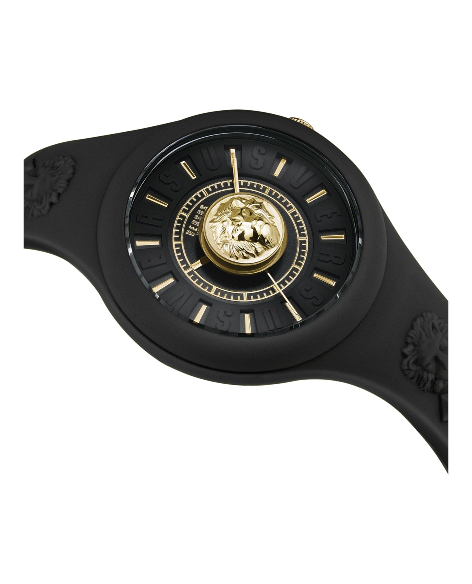 Versus Versace Versus Versace Womens  Black 39mm Strap Fashion Watch