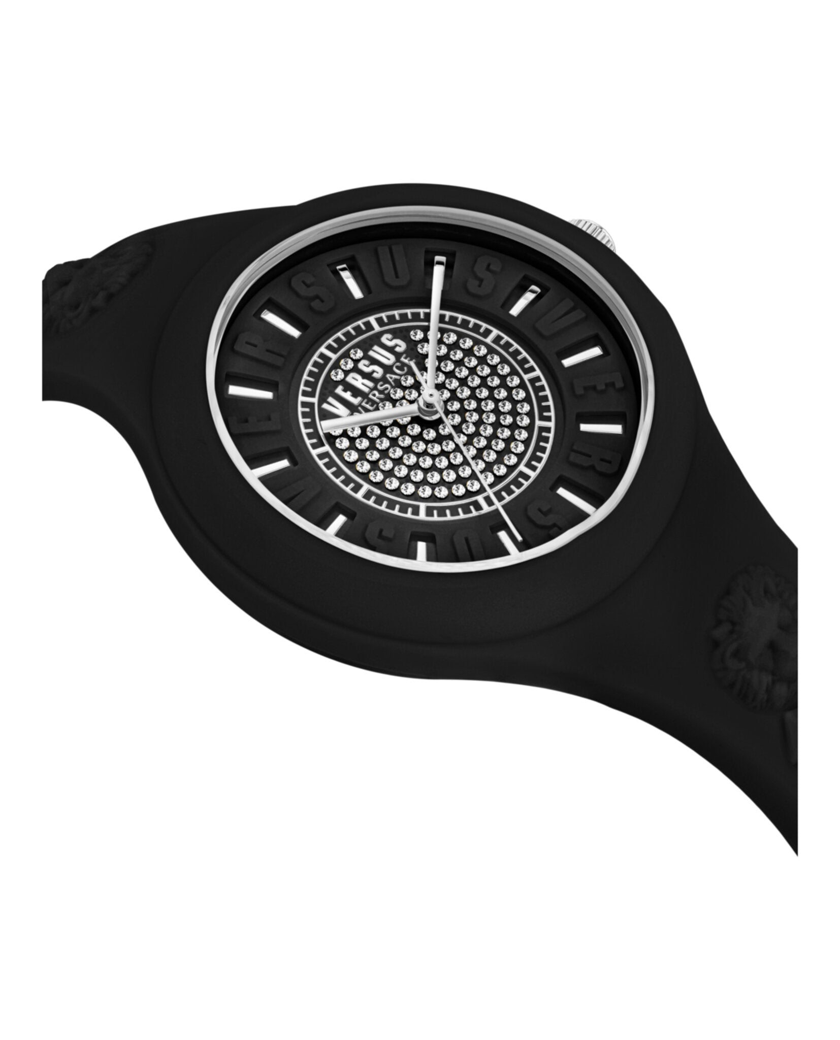 Versus Versace Versus Versace Womens  Black 39mm Strap Fashion Watch