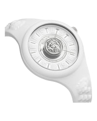 Versus Versace Versus Versace Womens  White 39mm Strap Fashion Watch
