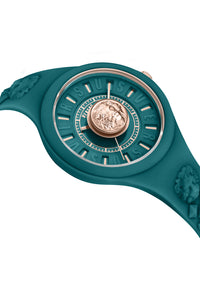 Versus Versace Versus Versace Womens  Teal 39mm Strap Fashion Watch