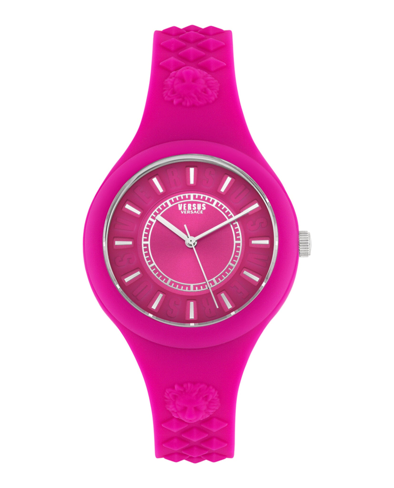 Versus Versace Womens Fire Island 39mm Strap Fashion Watch Pink