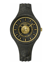 Versus Versace Womens Fire Island 39mm Strap Fashion Watch Black