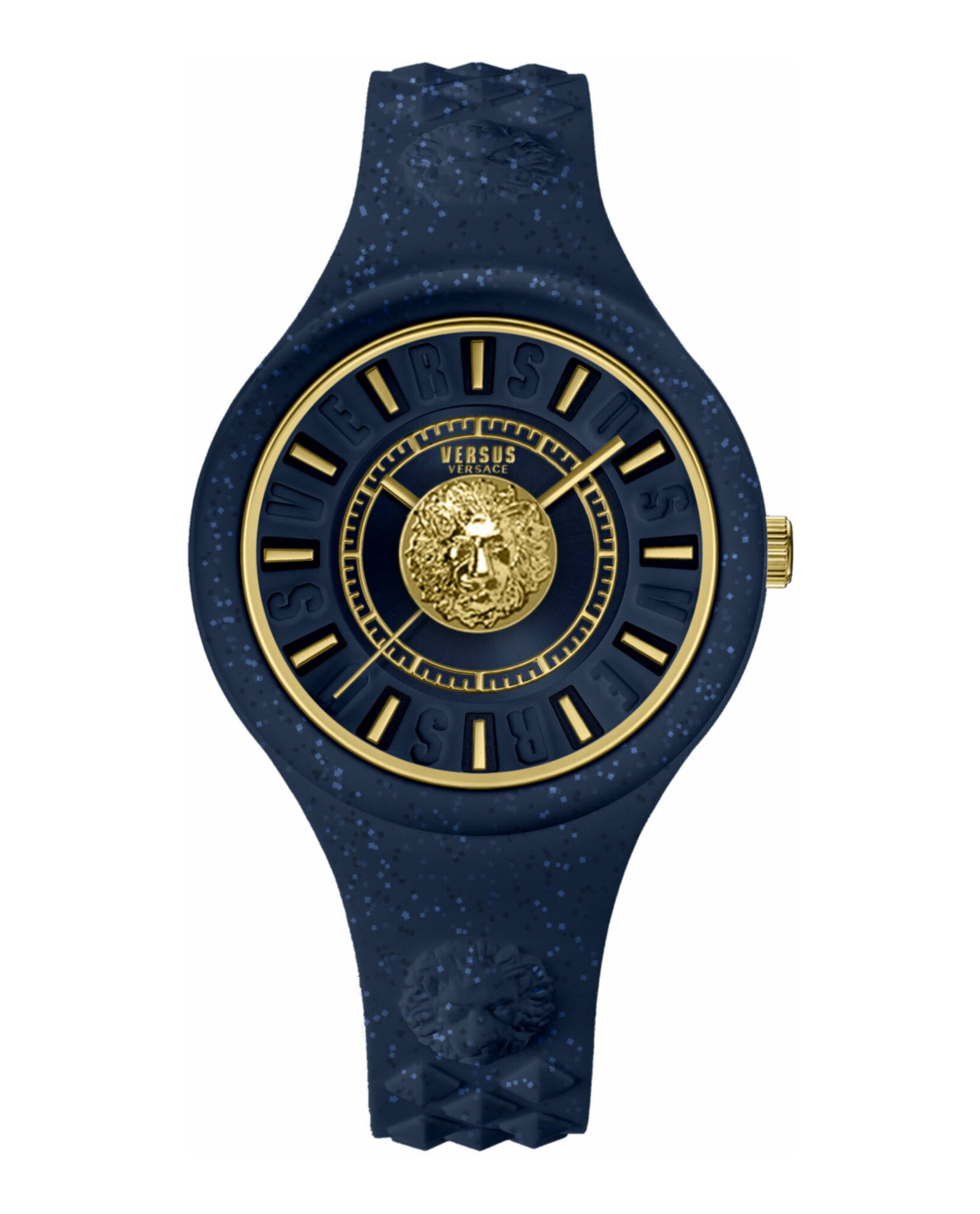 Versus Versace Womens Fire Island 39mm Strap Fashion Watch Blue