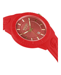 Versus Versace Versus Versace Mens  Red 42mm Strap Fashion Watch