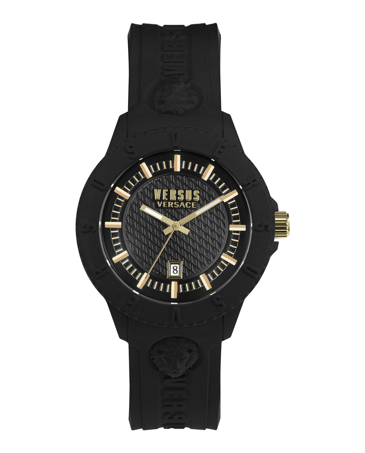 Versus Versace Versus Versace Mens  Black 42mm Strap Fashion Watch