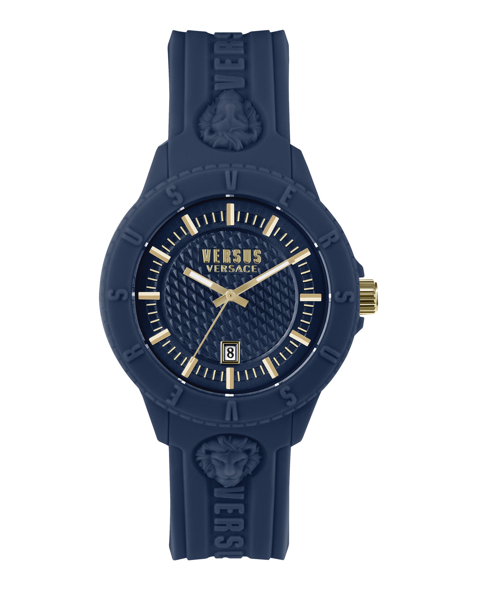 Versus Versace Versus Versace Mens  Blue 42mm Strap Fashion Watch