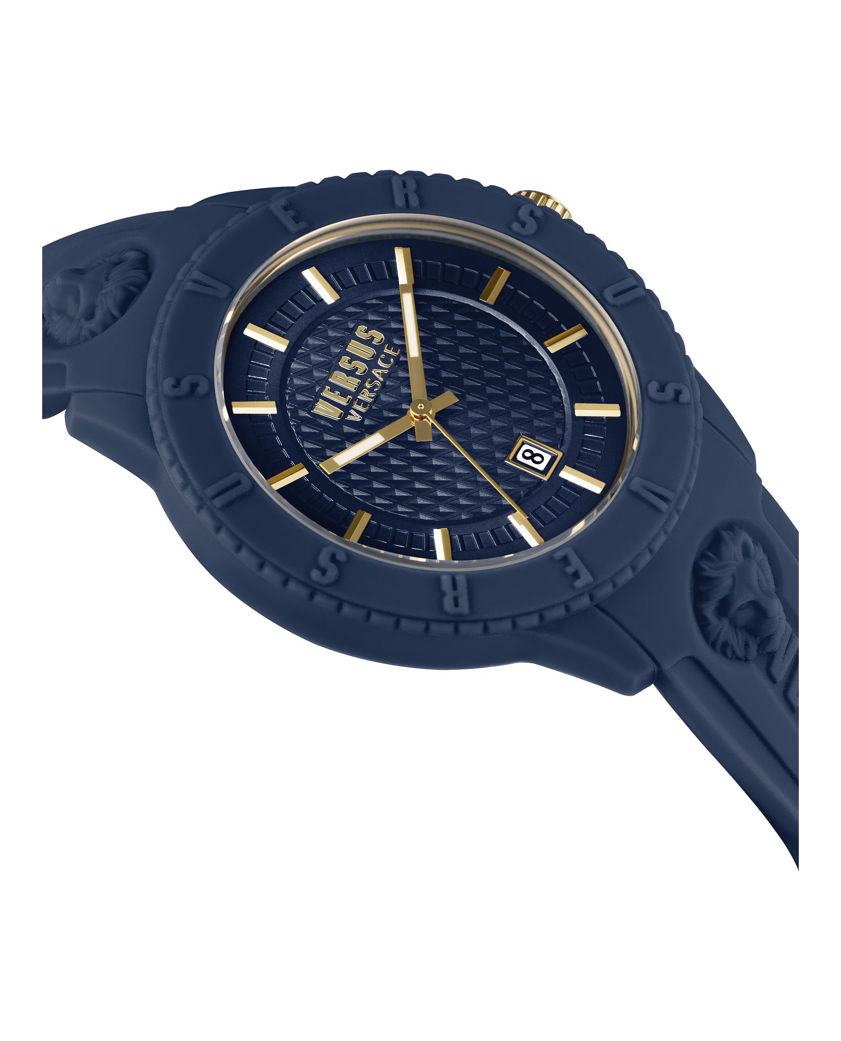 Versus Versace Versus Versace Mens  Blue 42mm Strap Fashion Watch