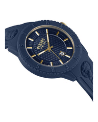 Versus Versace Versus Versace Mens  Blue 42mm Strap Fashion Watch