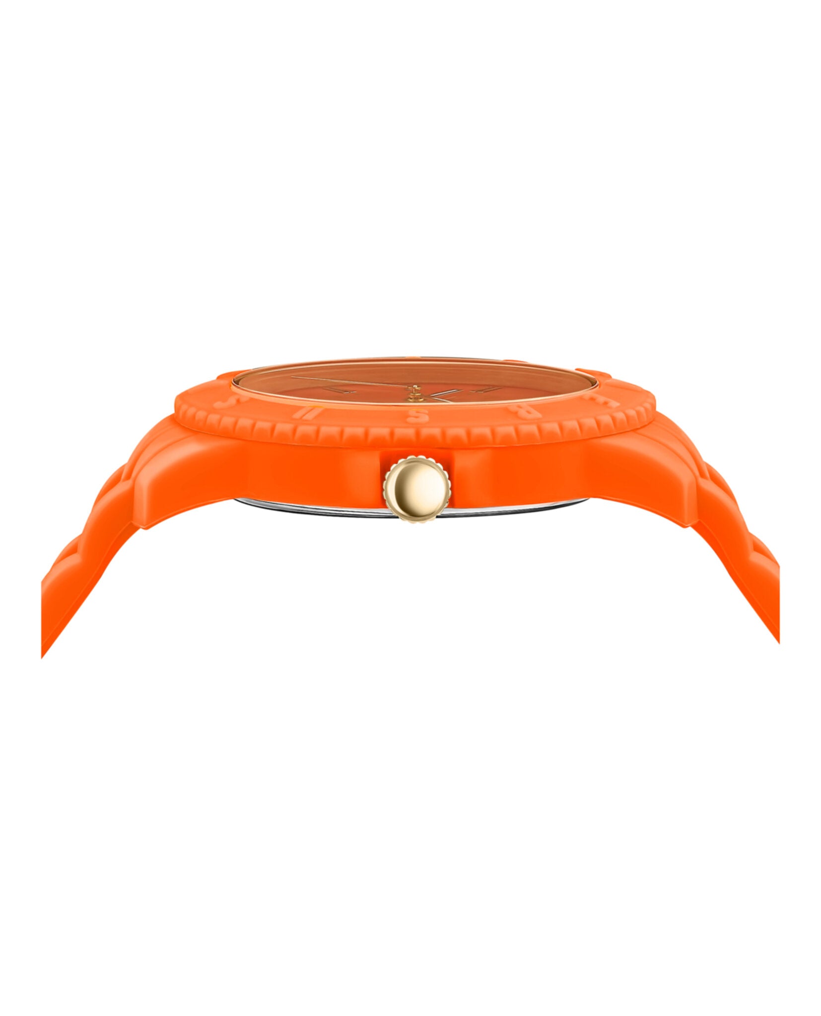 Versus Versace Mens Tokyo Silicone Lion 43mm Strap Fashion Watch