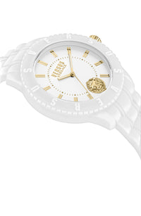 Versus Versace Mens Tokyo Silicone Lion 43mm Strap Fashion Watch