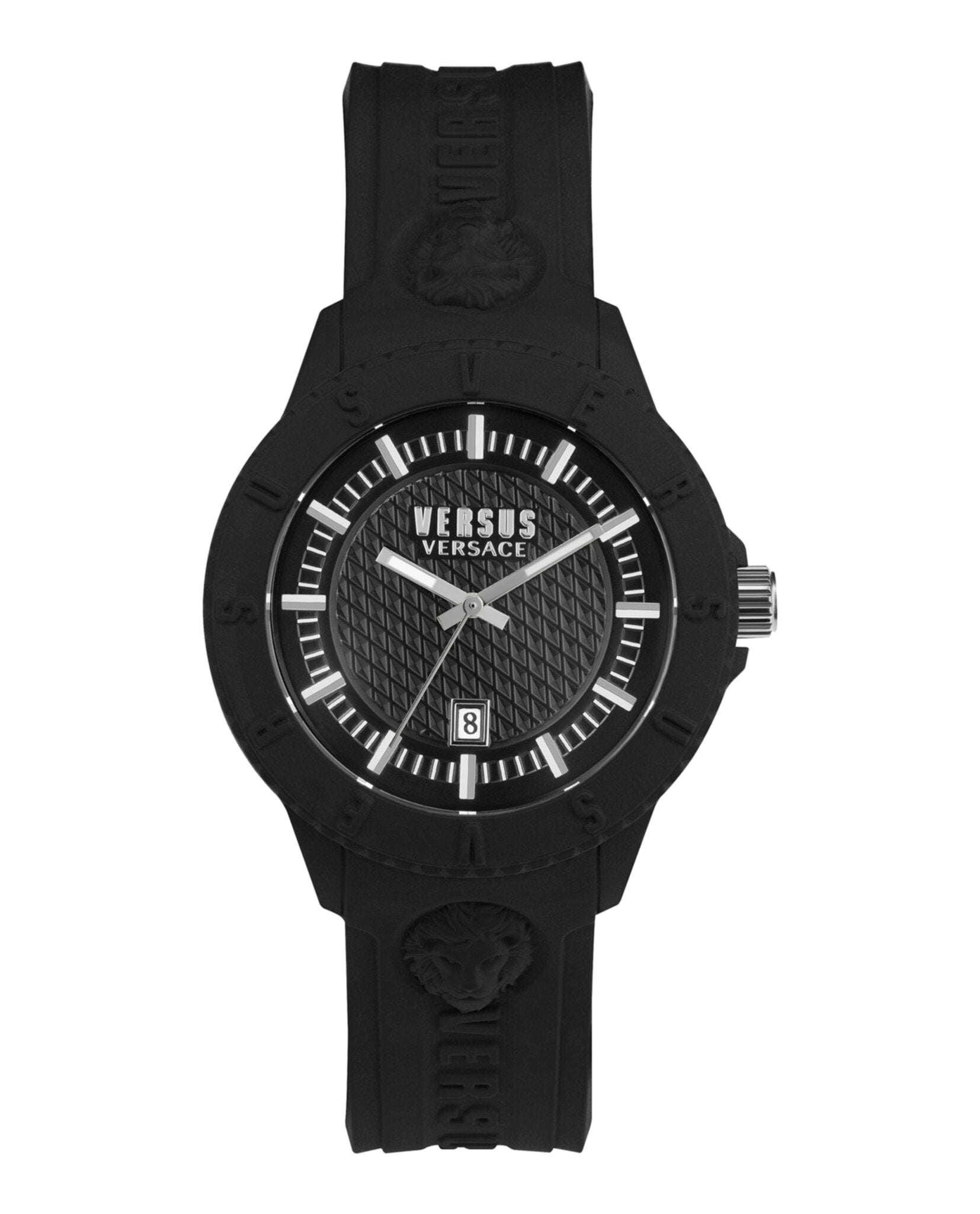 Versus Versace Versus Versace Mens  Black 43mm Strap Fashion Watch