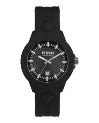 Versus Versace Versus Versace Mens  Black 43mm Strap Fashion Watch