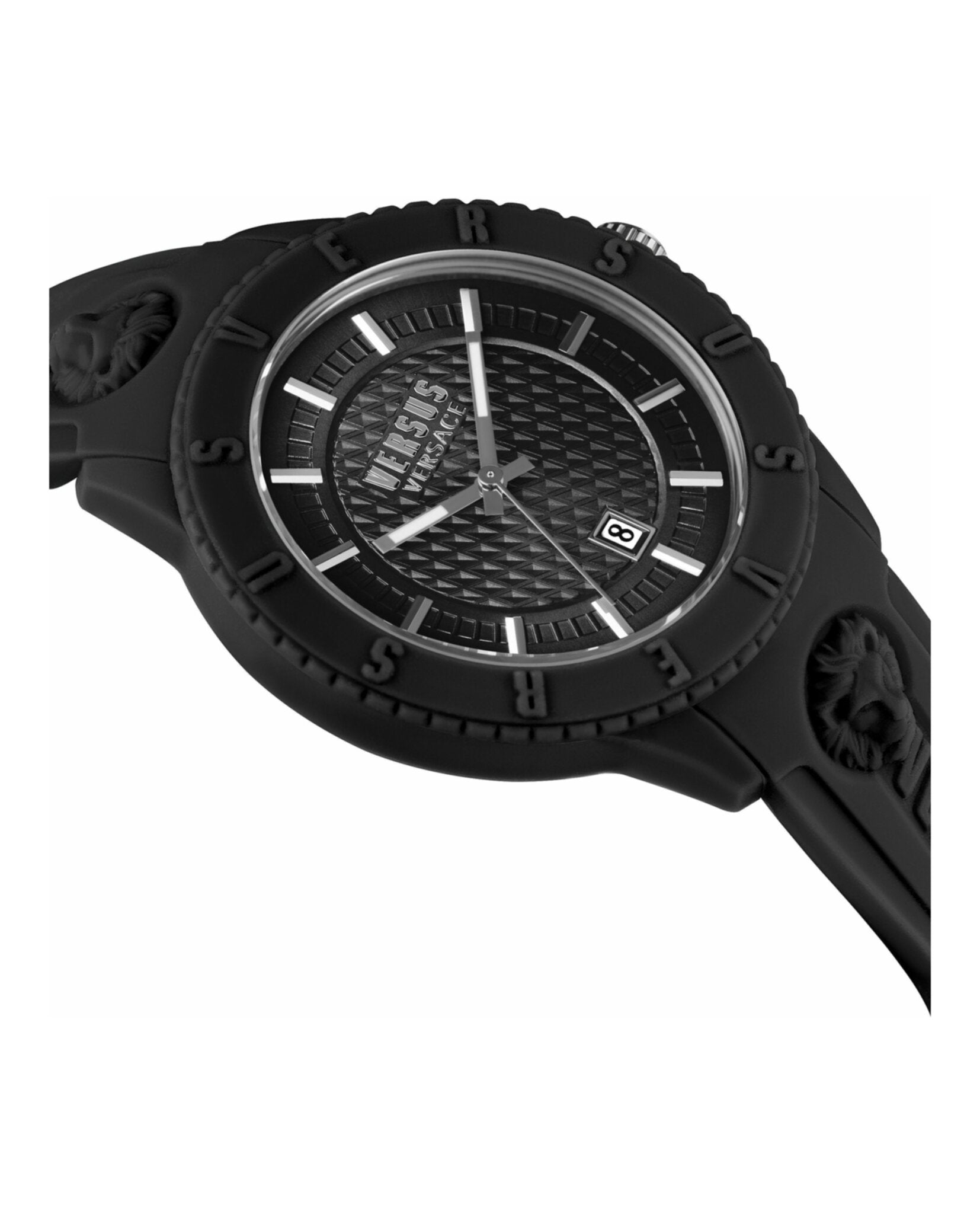 Versus Versace Versus Versace Mens  Black 43mm Strap Fashion Watch