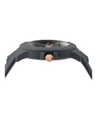 Versus Versace Mens Tokyo Silicone Lion 43mm Strap Fashion Watch