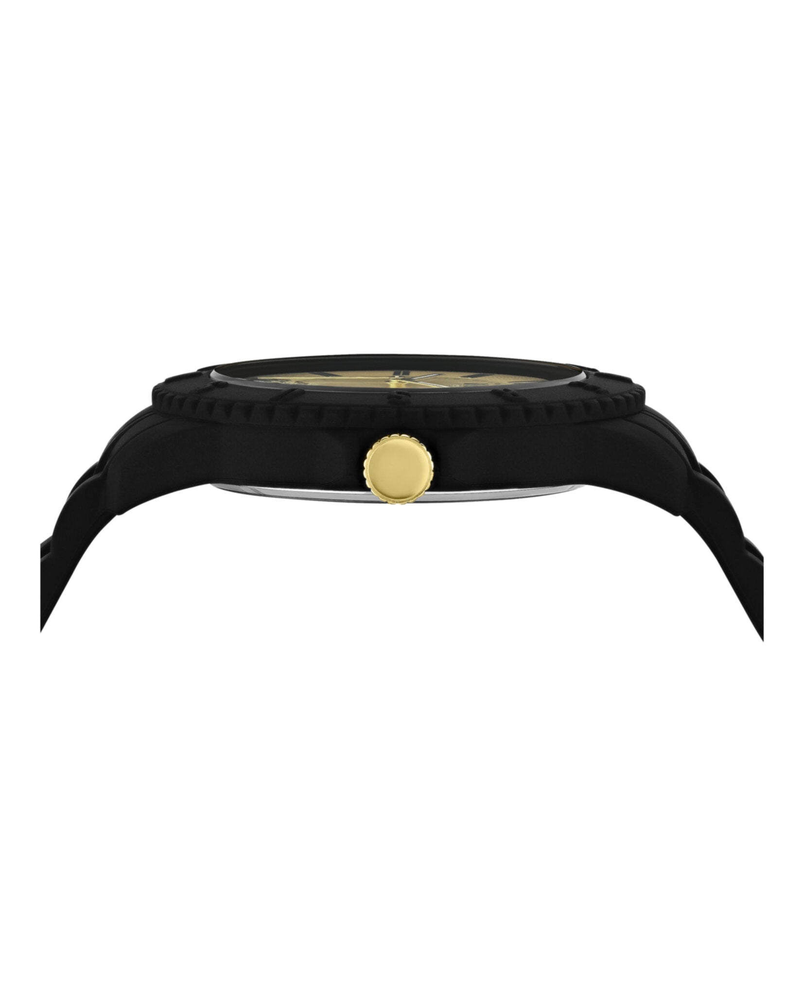 Versus Versace Mens Tokyo Silicone Lion 43mm Strap Fashion Watch