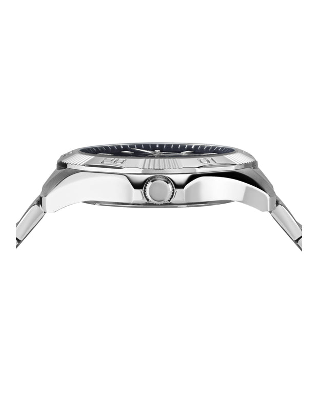 Versus Versace Mens DTLA Stainless Steel 46mm Bracelet Fashion Watch