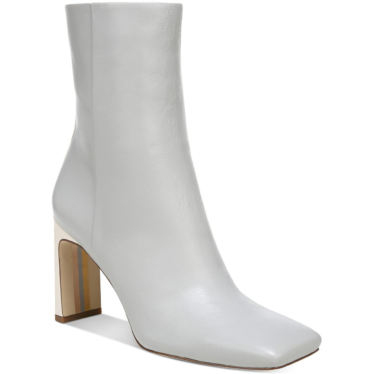 Anika Womens Leather Mid-Calf Boots