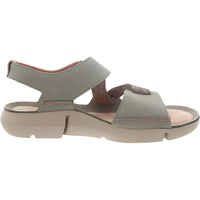 Tri Clover Womens Nubuck Strappy Slingback Sandals